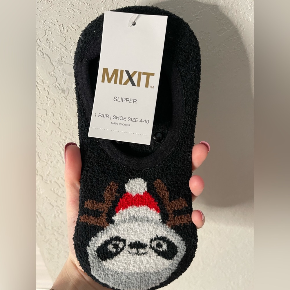 panda Slipper socks